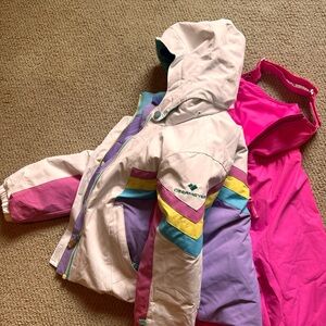 Obermeyer ski suit size 8